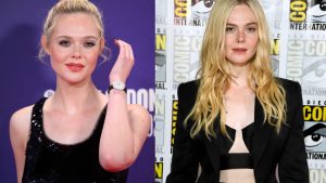 Elle Fanning Demonstrates the Transformative Power of Bombshell Makeup