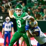 Jake Maier takes first-team QB reps after Riders clinch top spot in West Division