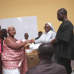MagMina Foundation donates projectors to boost ICT education at Sacred Heart SHS