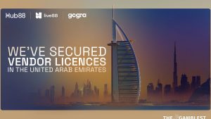 Hub88 and Live88 receive UAE gaming-related vendor licences