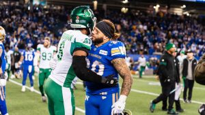 Saskatchewan Roughriders’ Jameer Thurman ‘absolutely’ wants to play spoiler for Blue Bombers