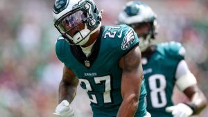 Eagles Injury Report: Quinyon Mitchell upgraded to full participation