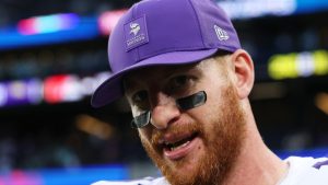 Carson Wentz officially starting for Vikings against Eagles