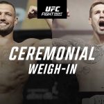 UFC Vancouver Ceremonial Weigh-In Video
