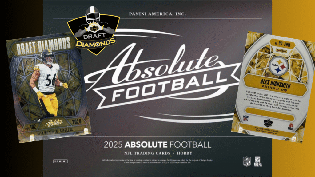 Draft Diamonds and Panini America Announce Official Collaboration for 2025 Panini Absolute Football Card Set