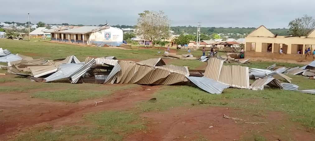 Heavy downpour causes havoc at Nkonsia, displaces over 600 residents