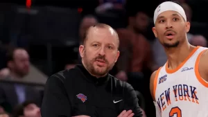 Tom Thibodeau sent parting shot for Knicks replacement’s coaching decision with Hart, Robinson out in Cavs win