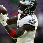 Eagles Injury Report: A.J. Brown misses practice due to hamstring