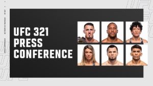 UFC 321: Aspinall vs. Gane Pre-Fight Press Conference