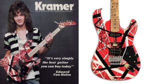 âItâs very simply the best guitar you can buy todayâ: Eddie Van Halenâs Kramer Ad guitar sells for $2,734,000 at auction