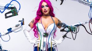 Chrissy Chlapecka Reconnects With Her Inner ‘Fierce Diva’ in Cyberpop ‘Apollo’ Video