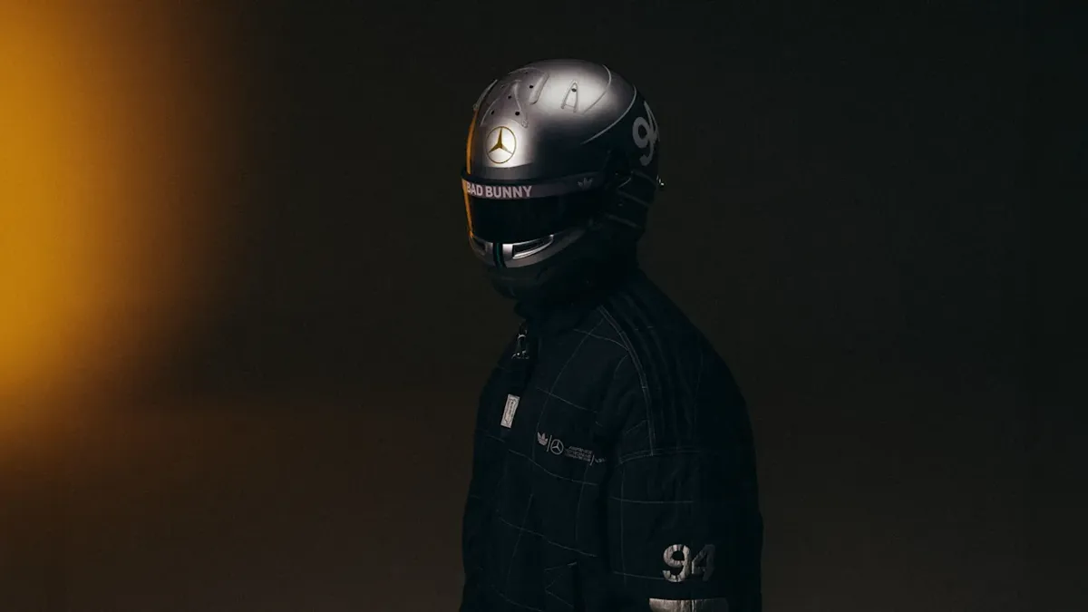 Mercedes Joins Bad Bunny + Adidas Footwear Partnership with Reggaeton Racing Shoes