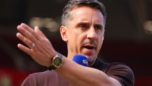 âYou could almost see the fear in the refereeâs eyesâ Gary Neville expresses sympathy for Craig Pawson in Everton vs Tottenham Hotspur call