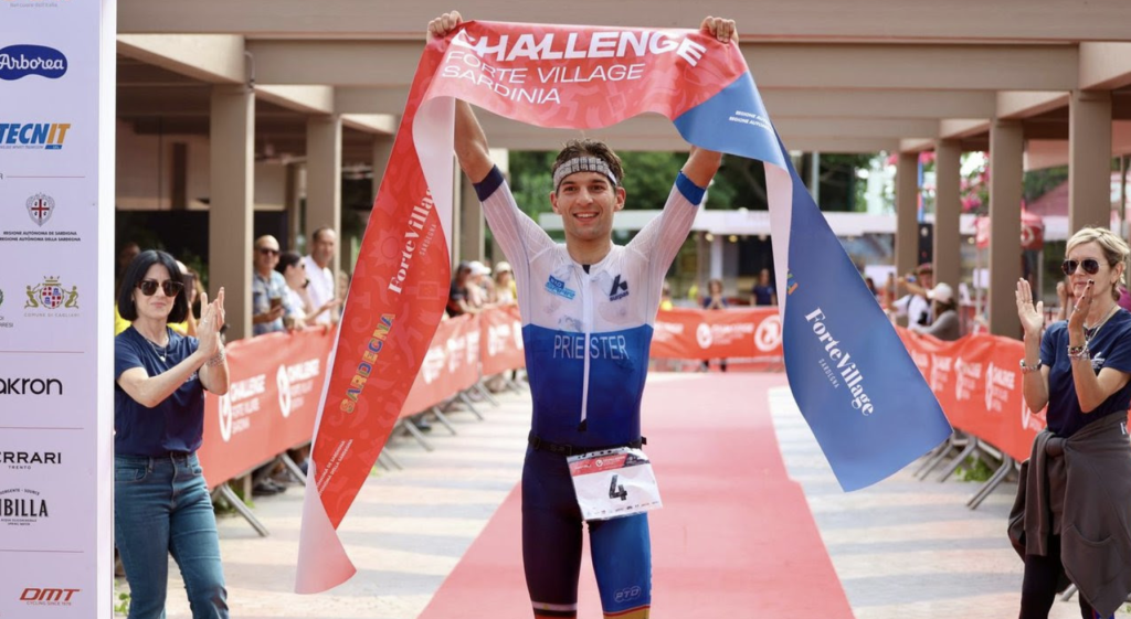 Lasse Nygaard Priester and Sara Sandrini take wins at Challenge Forte Village