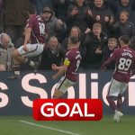 Lawrence Shankland extends Hearts lead against Celtic from the penalty spot!