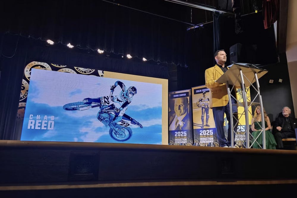 Watch: Chad Reed’s Full AMA Motorcycle Hall of Fame Speech