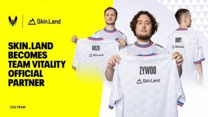 Skin.Land becomes Team Vitality CS2 skin partner