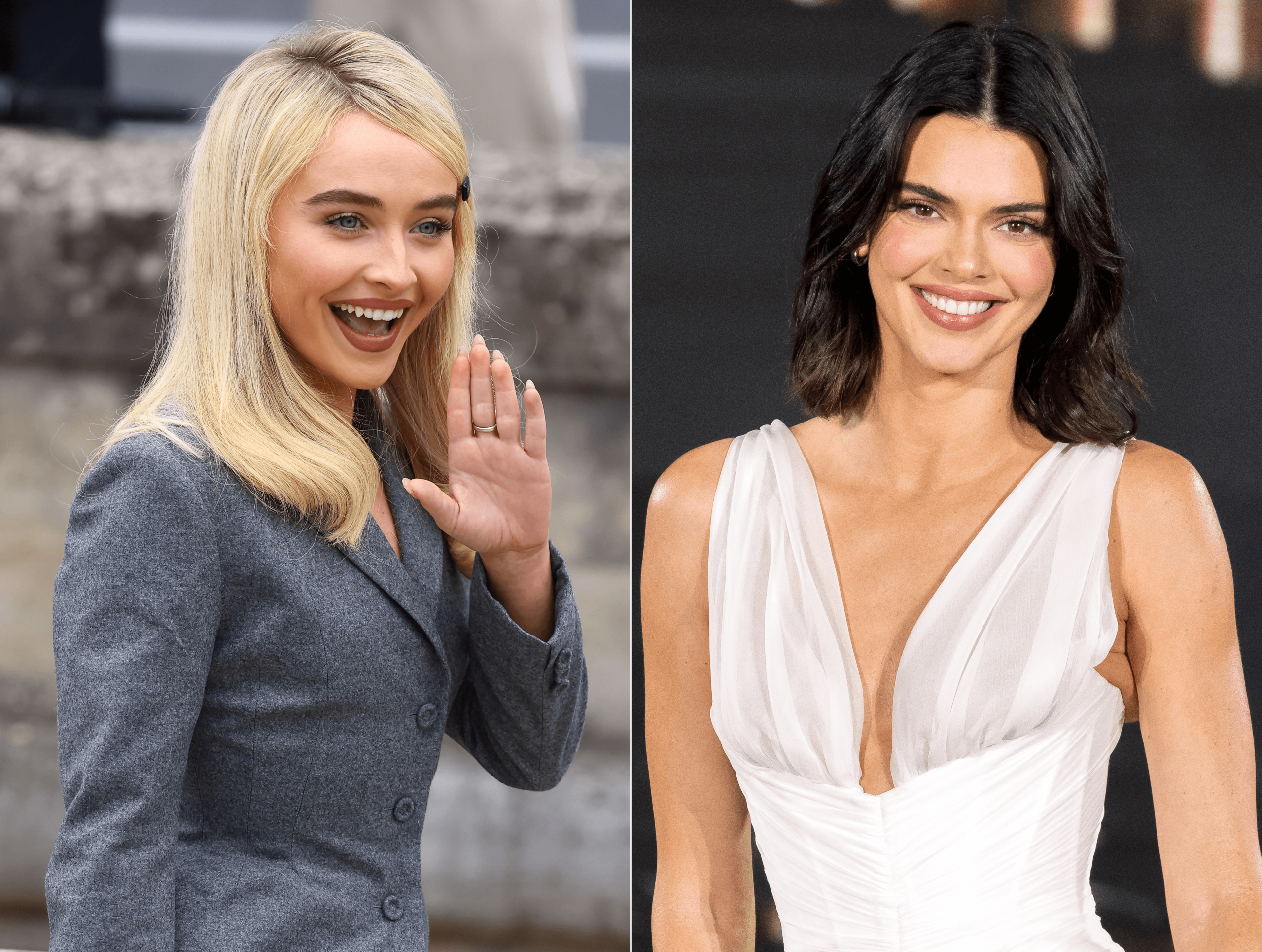 Sabrina Carpenter and Kendall Jenner Prove This Winter Coat Works for Every Height