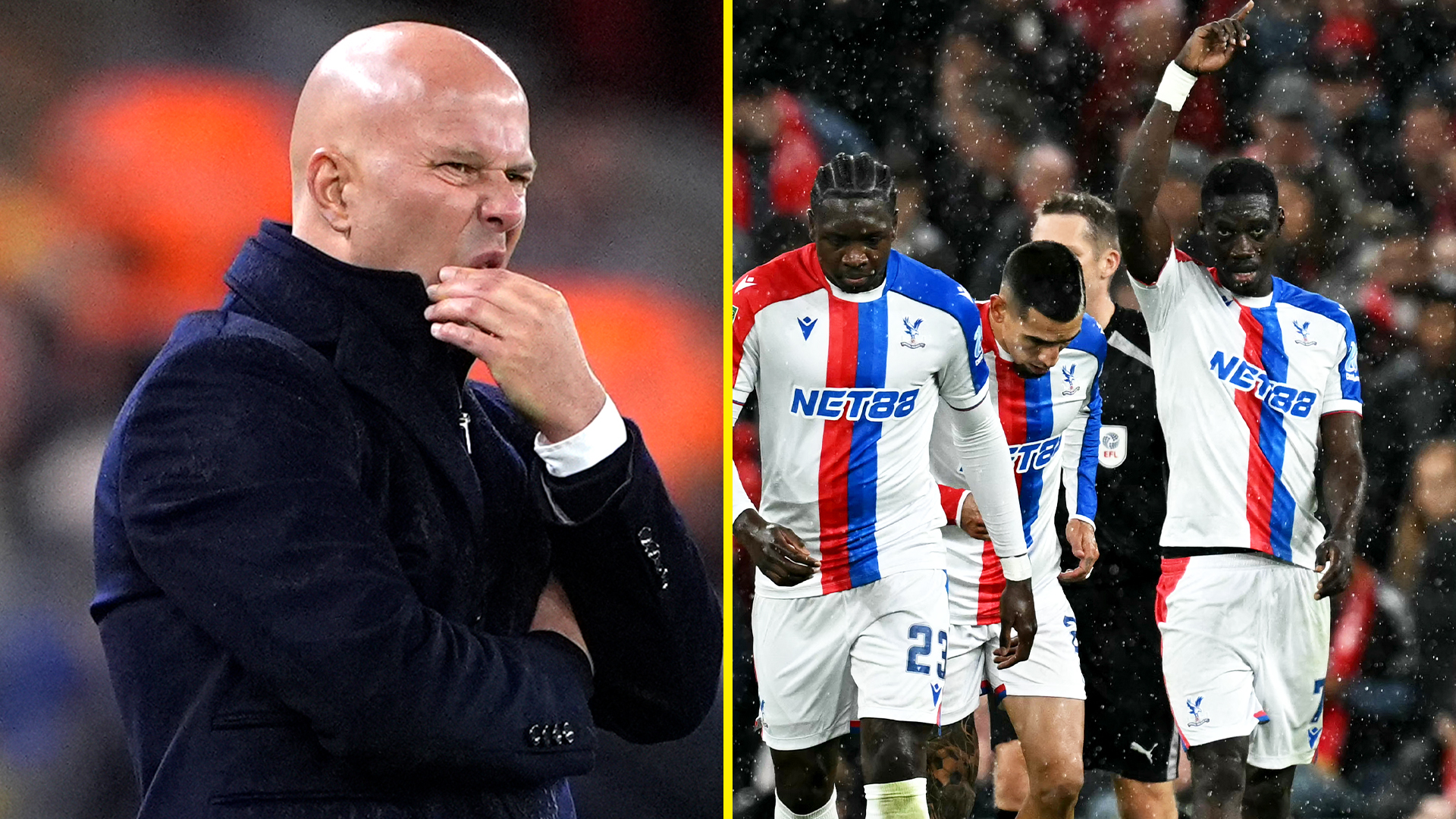 ‘Threw in the towel’ – Arne Slot told he’s ‘asking for trouble’ as Liverpool suffer 91-year low during dismal Carabao Cup exit