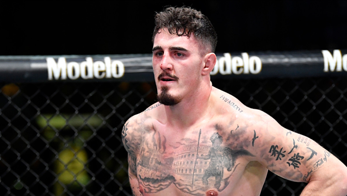 Tom Aspinall’s father provides eye injury update: ‘He still can’t see anything’