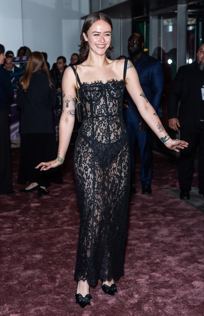 Ella Emhoff switches up her style with sultry, see-through lace dress at WSJ Innovator Awards