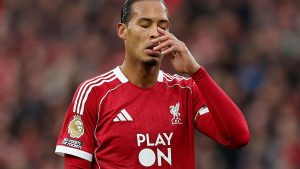 Liverpool skipper Virgil van Dijk facing threat of being DROPPED: report