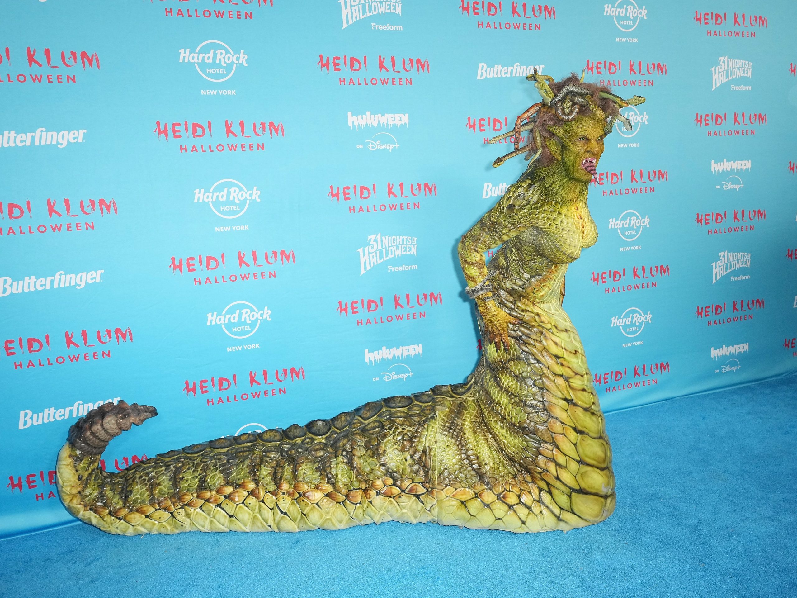 How Did Heidi Klum Become Medusa for Halloween? (Hint: It Took Six Months)