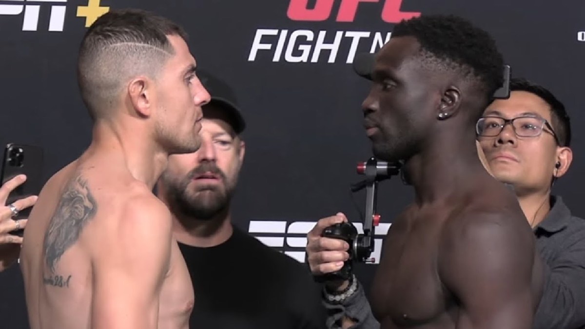 UFC Vegas 110: Garcia vs. Onama Face-Offs Video