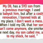 My DIL’s Son Isn’t Allowed in My House Anymore, Now I’m Suddenly a Villain