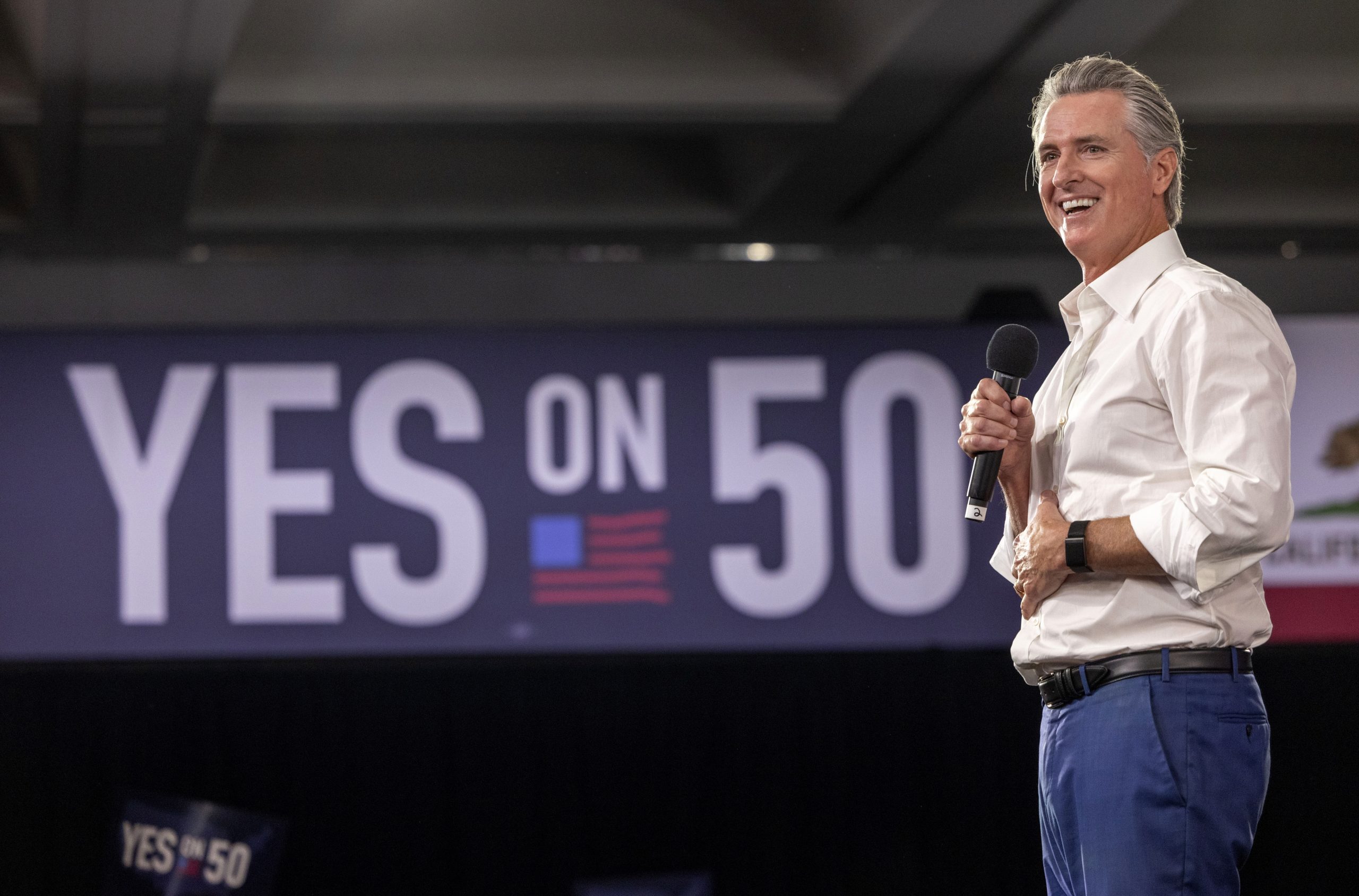Gavin Newsom’s Prop 50 Redistricting Gamble Pays Off With Big Win & 2028 POTUS Pole Position
