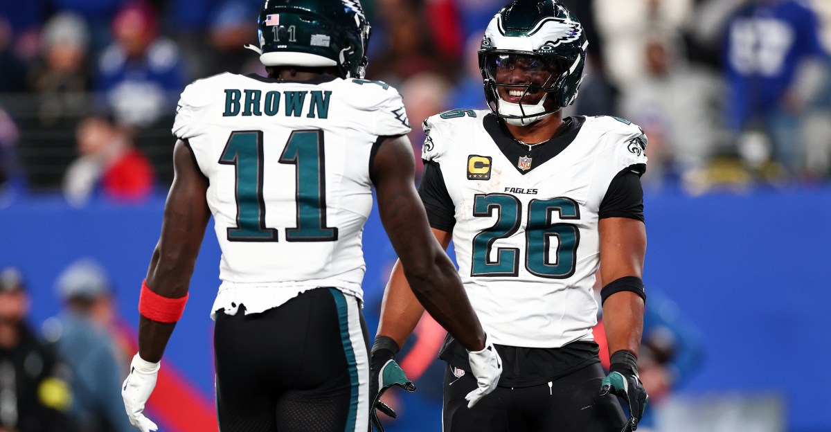 Eagles Injury Report: Good news on A.J. Brown and Saquon Barkley
