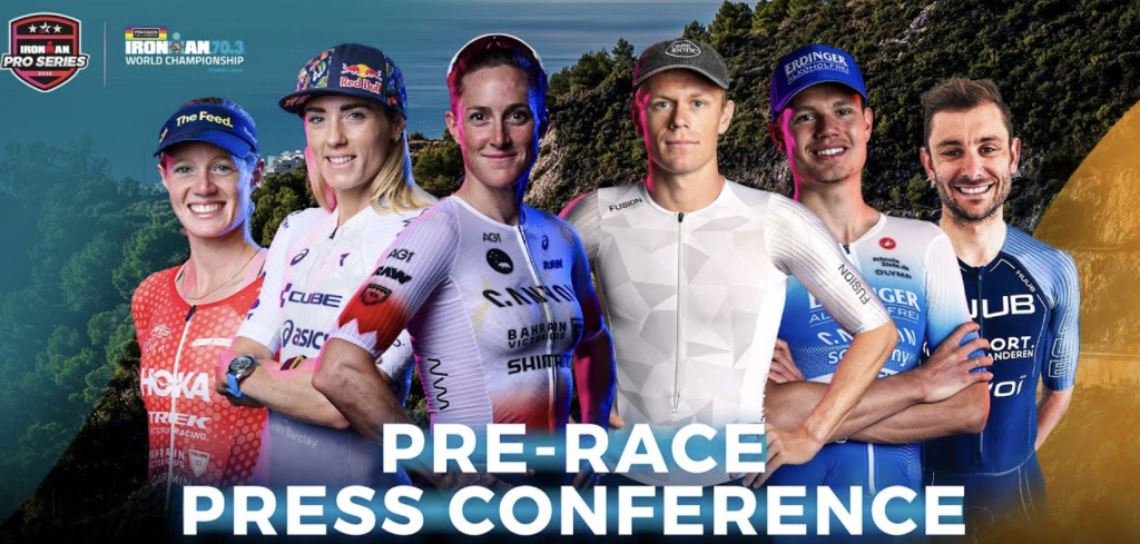 Watch Live: Ironman 70.3 World Championship Pro Press Conference in Marbella