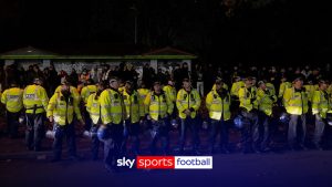 Europa League: Aston Villa game goes off without major incident
