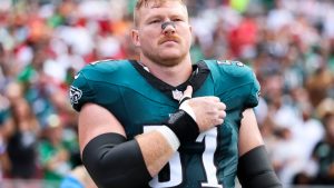 Eagles Injury Report: Cam Jurgens misses practice again