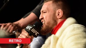 Conor McGregor lost a rare trash talk battle before knocking out rival in historic UFC title fight