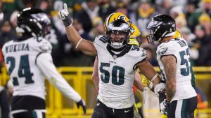 Eagles-Packers snap counts: Jaelan Phillips shines as top edge rusher in debut