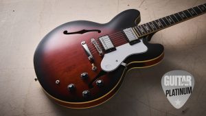 “Not only is this Riviera the most Oasis-relevant guitar of the recently launched trio, it’s the most affordable too”: Epiphone Bonehead Riviera review