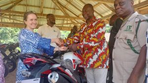 Nature Conservation Research Centre supports Kakum National Park with patrol equipment