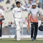 Gill hospitalised after suffering neck spasm