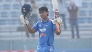 Suryavanshi scores joint-third fastest men’s T20 century by an Indian