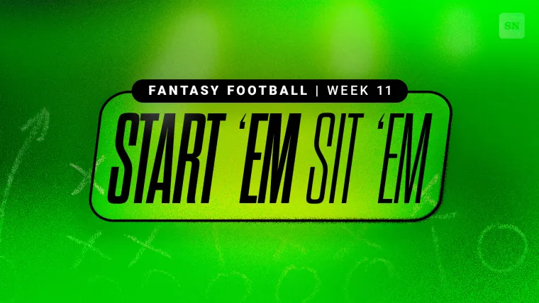 Updated Fantasy Football Start ‘Em, Sit ‘Em Week 11: Who should I start, lineup advice, best matchups, DFS picks