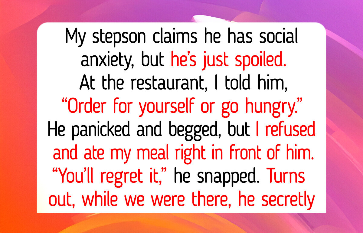 I Refuse to Let My Spoiled Stepson Ruin Our Family