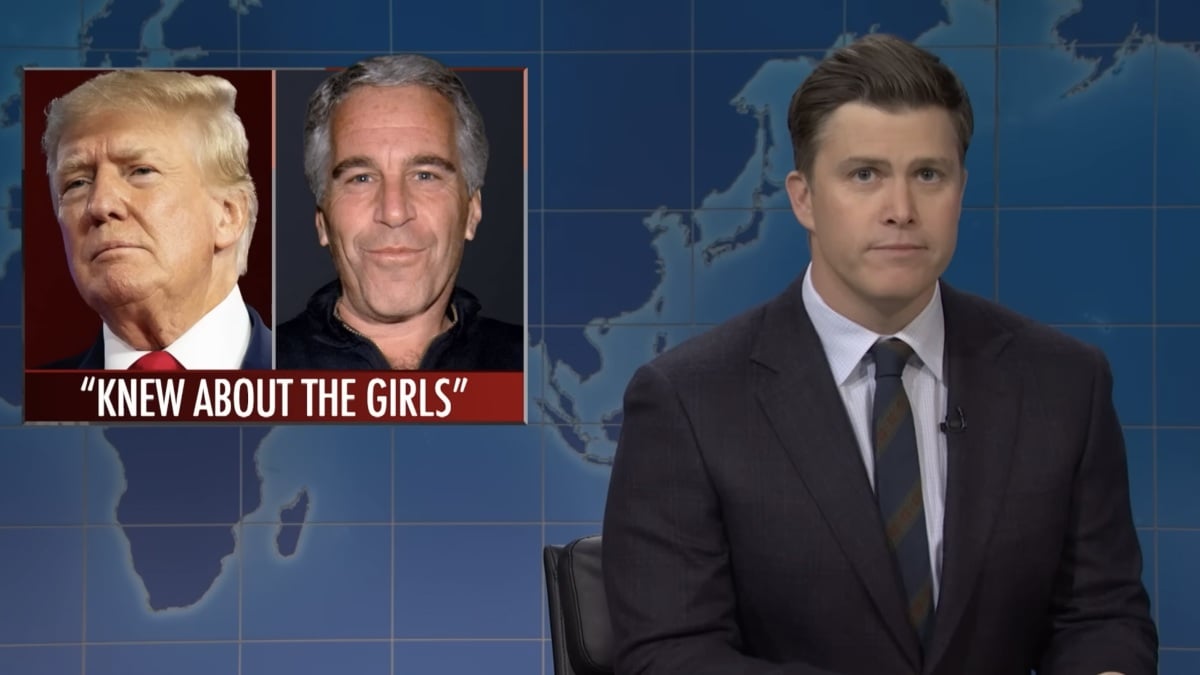 SNL Weekend Update torches Trump over Epstein emails