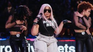 Lil Kim Performs Classic Hits At Brooklyn Nets “Biggie Night” Celebration